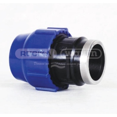 Rucika Black Female Adaptor