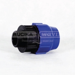 Rucika Black Male Adaptor