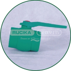 Rucika Tigris Green Ball Tap Plastik