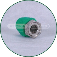Rucika Tigris Green Metal Reducer With Cap Nut